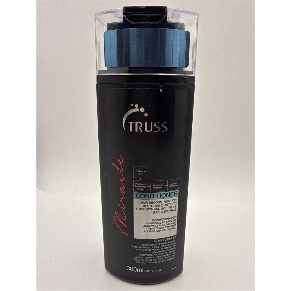 Truss Miracle Conditioner‎ 10.14 Fl Oz Glow System Hair Reconstruction